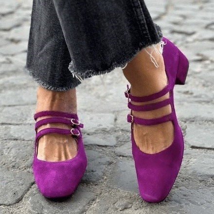 Tacones Ortopédicos de Inspiración Vintage