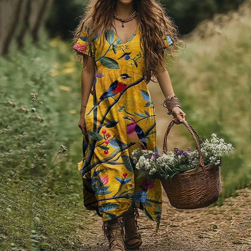 Vestido vintage clásico