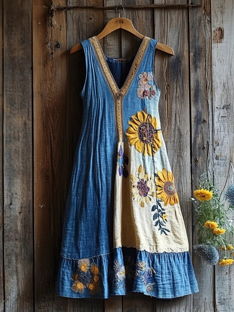 Vestido vintage clásico