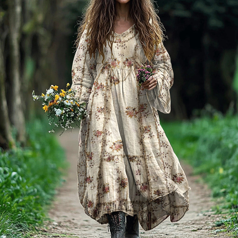 Vestido vintage clásico