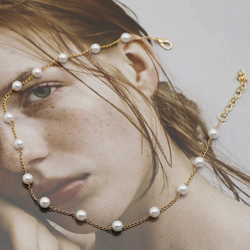 Oro Collar encantador para cualquier ocasión