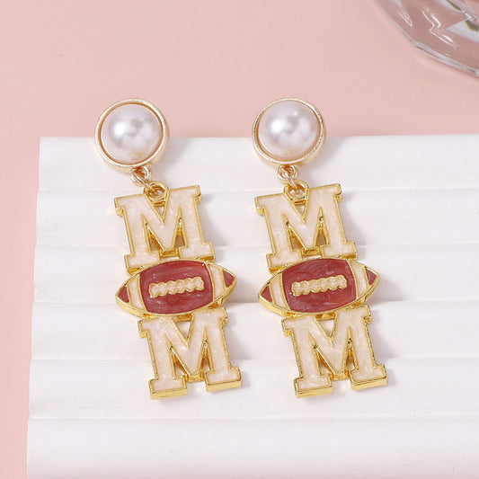 Perla Pendiente clásico con encanto atemporal