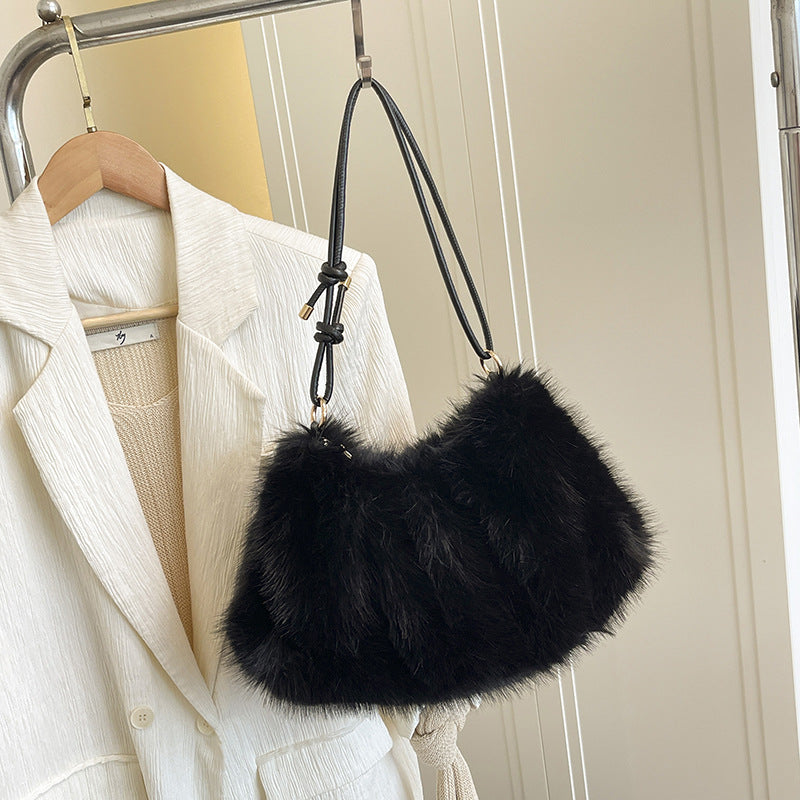 Bolso de Hombro de Cuero de inspiración vintage