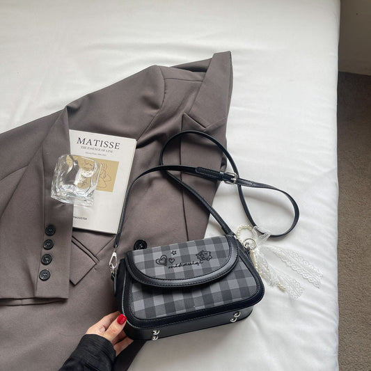 Bolso de Hombro de Cuero de inspiración vintage