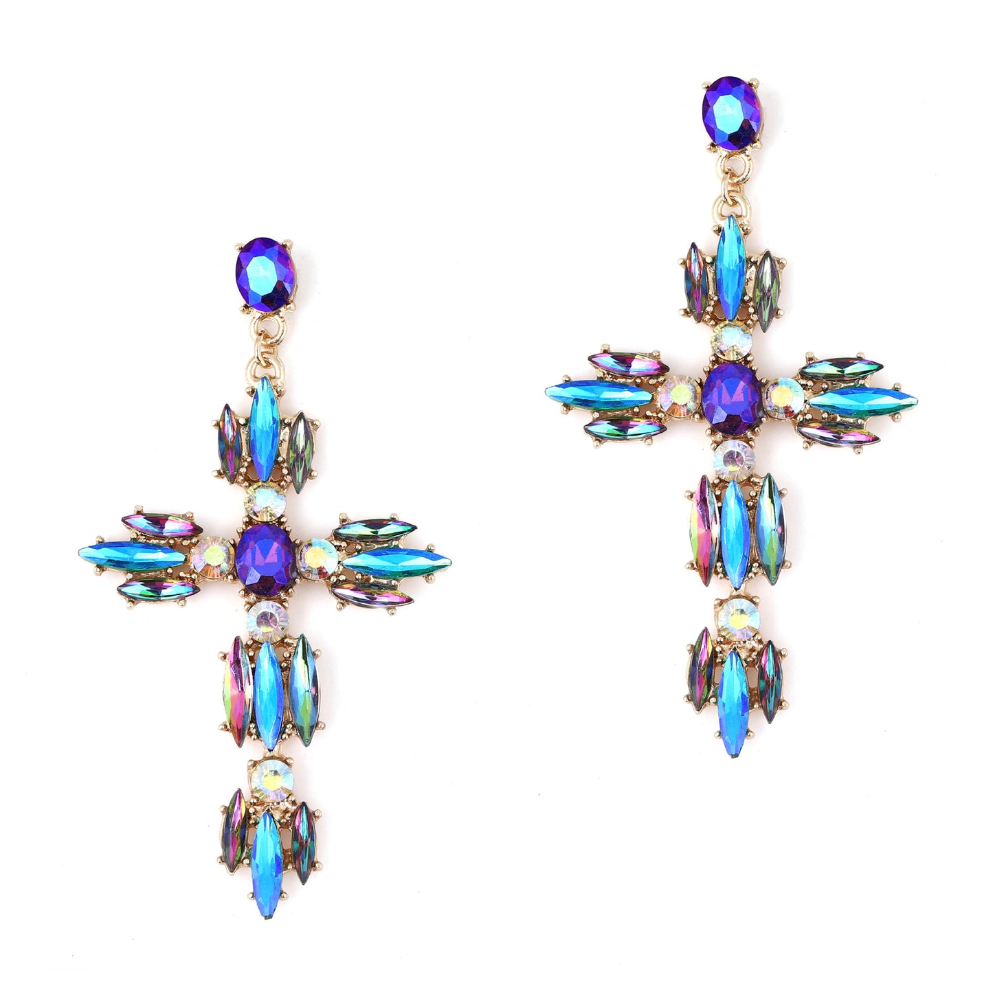 Pendiente vintage hecho a mano