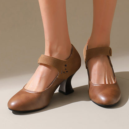 Tacones Ortopédicos de Inspiración Vintage