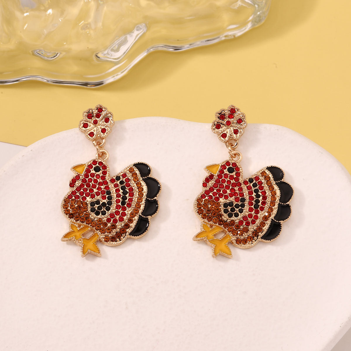 Pendiente artesanal delicado