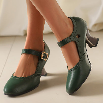 Tacones Ortopédicos Chic con Diseño Único