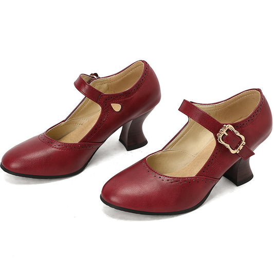 Tacones Ortopédicos Chic con Diseño Único