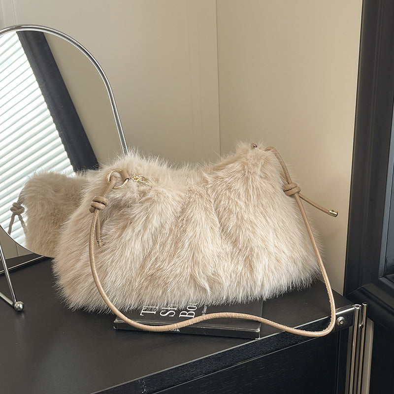 Bolso de Hombro de Cuero de inspiración vintage