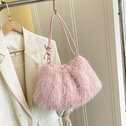 Bolso de Hombro de Cuero de inspiración vintage