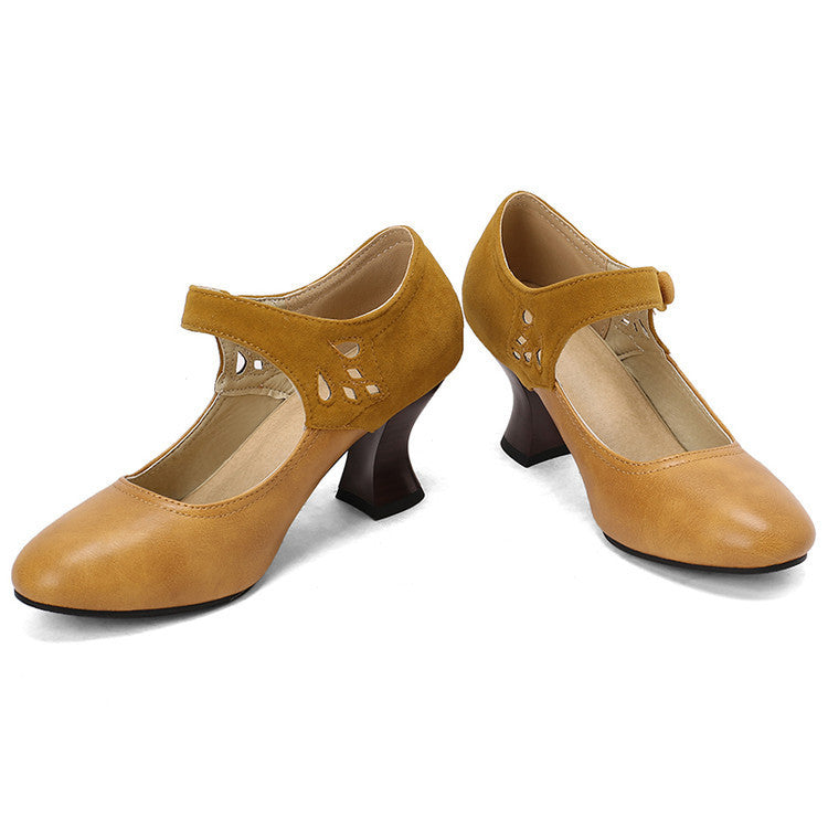 Tacones Ortopédicos de Inspiración Vintage