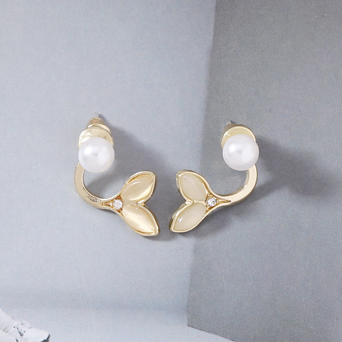 Perla Pendiente artesanal delicado