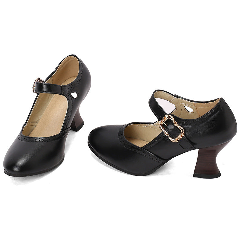 Tacones Ortopédicos Chic con Diseño Único