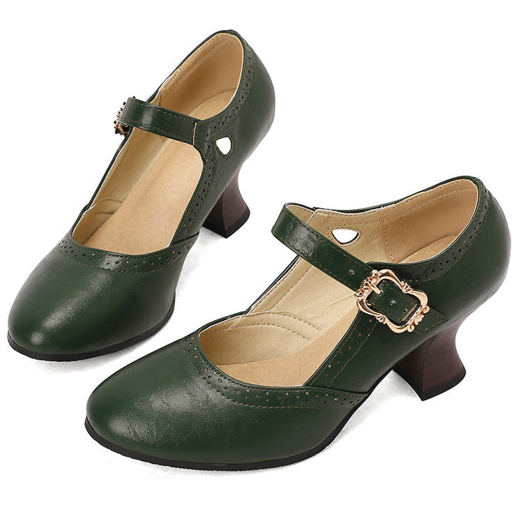 Tacones Ortopédicos Chic con Diseño Único