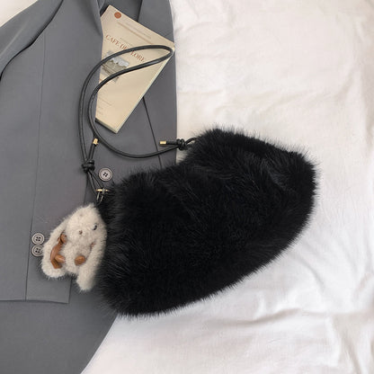 Bolso de Hombro de Cuero de inspiración vintage