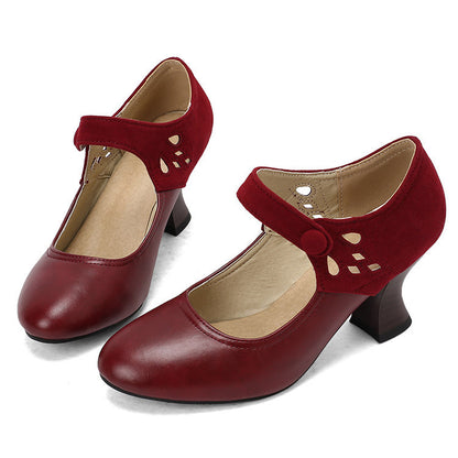 Tacones Ortopédicos de Inspiración Vintage