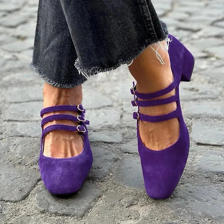 Tacones Ortopédicos de Inspiración Vintage