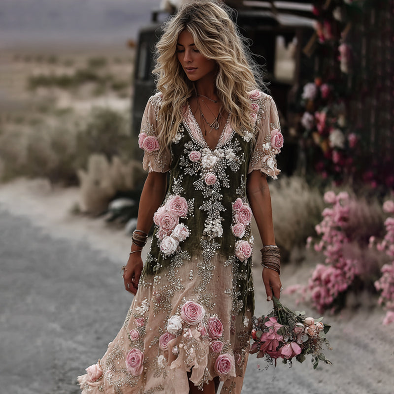 Vestido vintage clásico