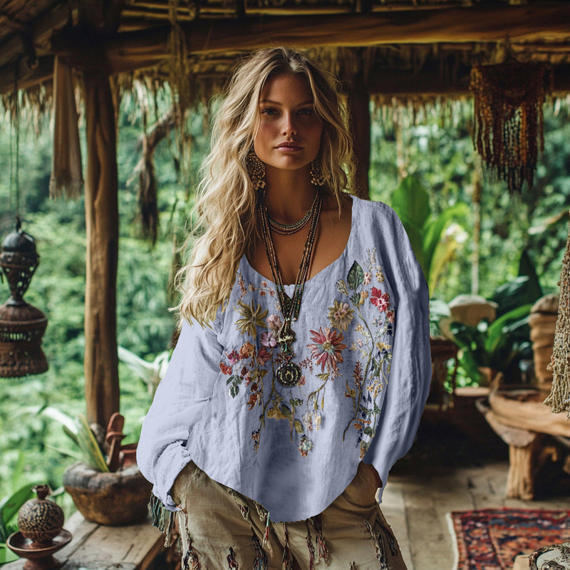 Blusa vintage clásico