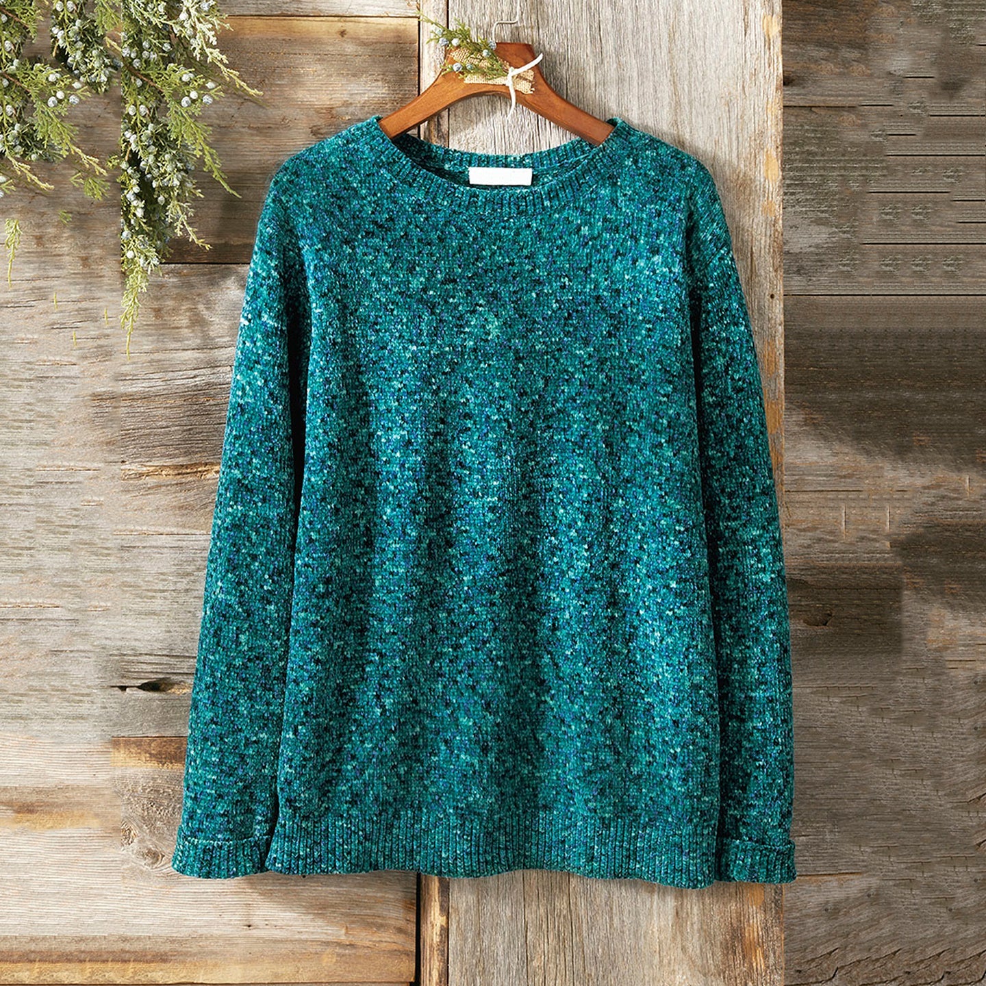 Vintage Icelandic Knitted Women's Sweater elevenforest