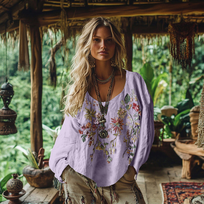 Blusa vintage clásico